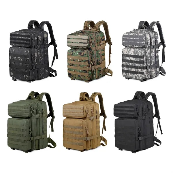 40L Military Tactical Backpack W/ Large Capacity