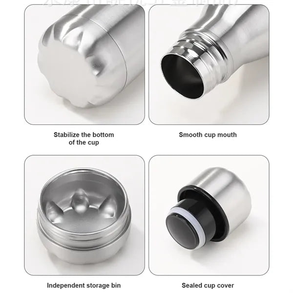 25 Oz Metal Water Bottle With Detachable Bottom
