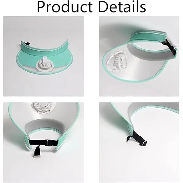 Breathable Sun Visors With Fan
