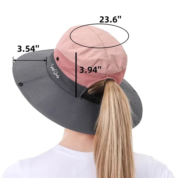 Unisex Wide Brim Adjustablet Bucket Hat