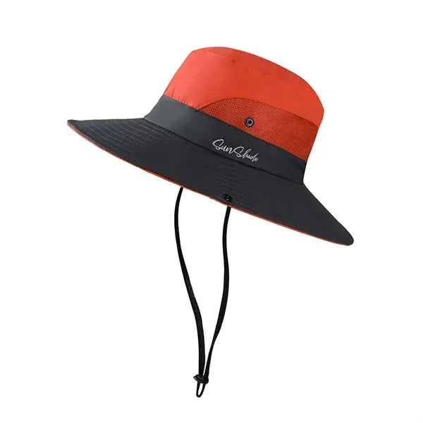 Unisex Wide Brim Adjustablet Bucket Hat