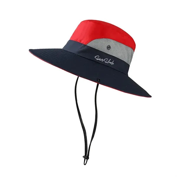 Unisex Wide Brim Adjustablet Bucket Hat
