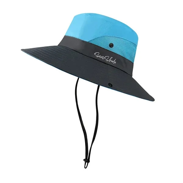 Unisex Wide Brim Adjustablet Bucket Hat