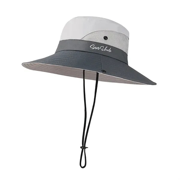 Unisex Wide Brim Adjustablet Bucket Hat