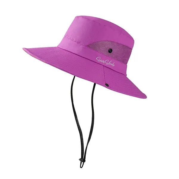 Unisex Wide Brim Adjustablet Bucket Hat