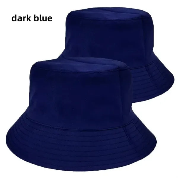 Unisex Reversible Cotton Bucket Hat
