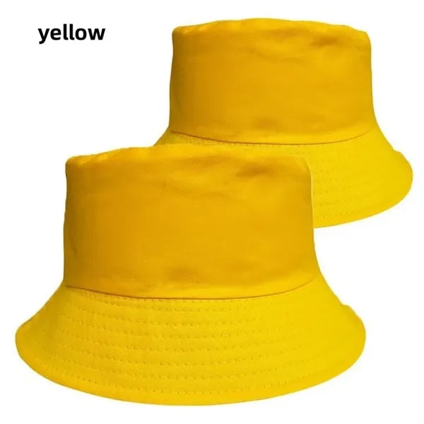 Unisex Reversible Cotton Bucket Hat