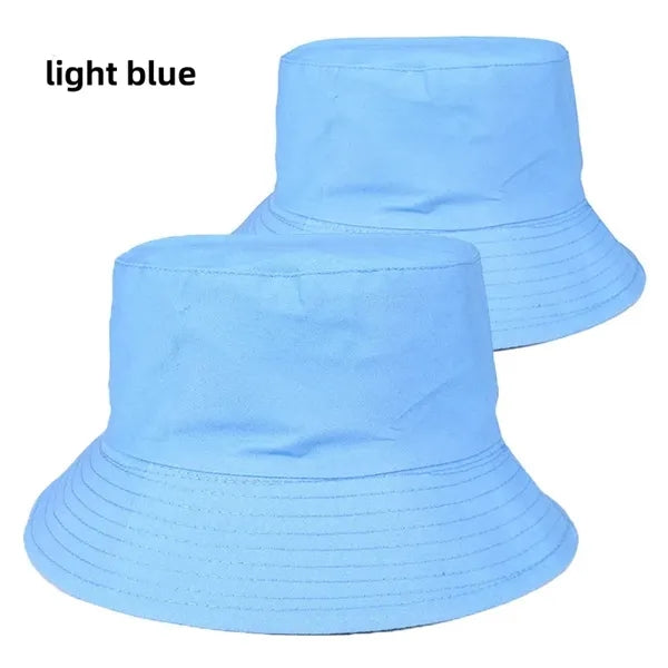 Unisex Reversible Cotton Bucket Hat
