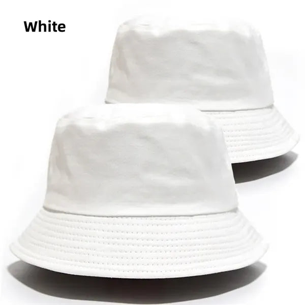 Unisex Reversible Cotton Bucket Hat