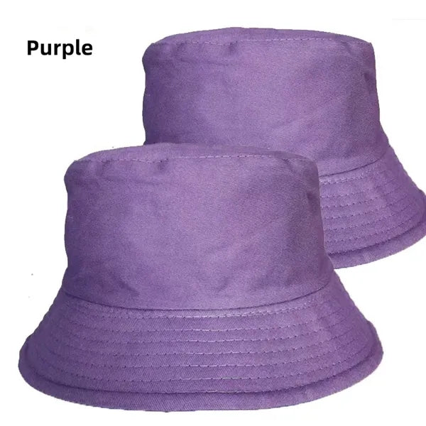 Unisex Reversible Cotton Bucket Hat