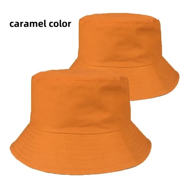 Unisex Reversible Cotton Bucket Hat