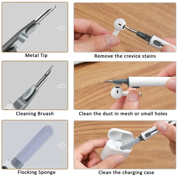 Multifunctional All-In-One Efficient Cleaning Brush Set