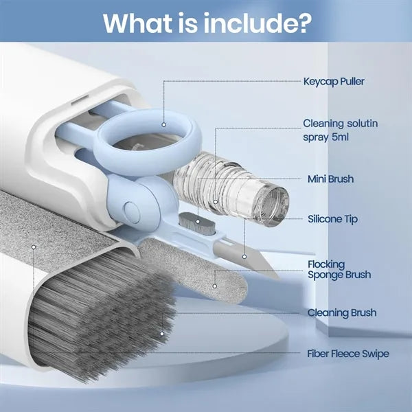 Multifunctional All-In-One Efficient Cleaning Brush Set