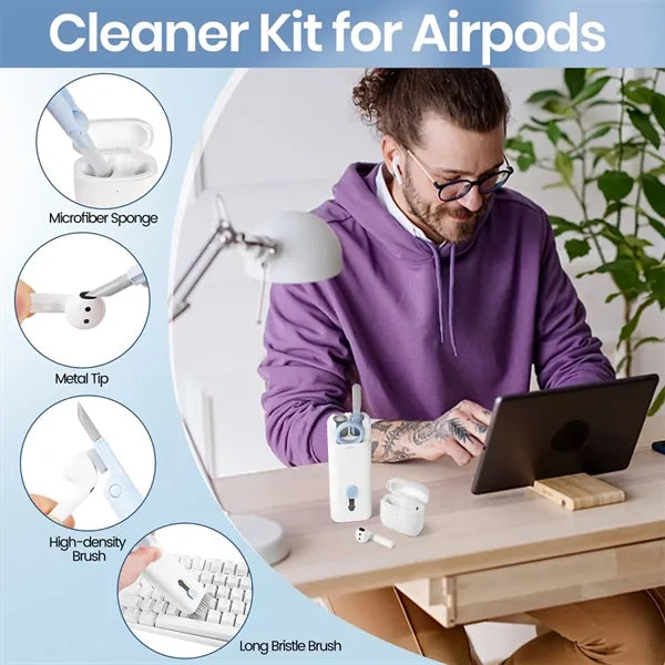 Multifunctional All-In-One Efficient Cleaning Brush Set