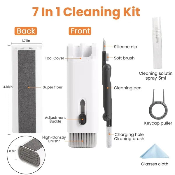 Multifunctional All-In-One Efficient Cleaning Brush Set