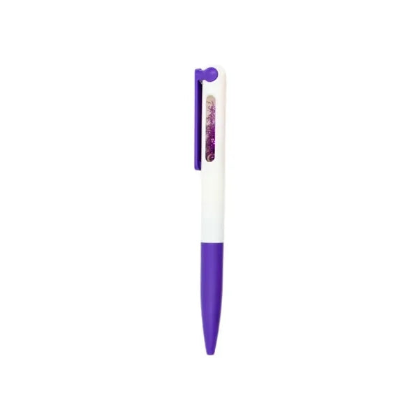 ABS Simple Creative Time Hourglass Ballpoint Fun Pen