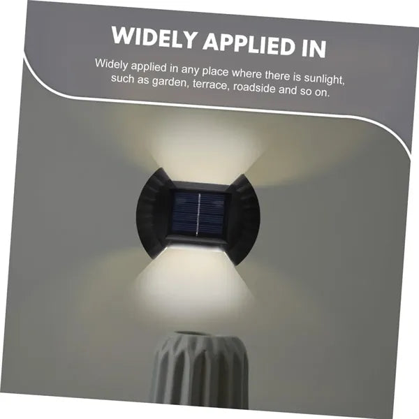 ABS Solar Energy Environmental Atmosphere Wall Light Outdoor