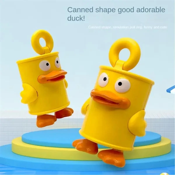 Cartoon Mini Safety Outdoor Spray Can Duck Doll Water Gun