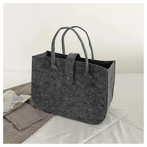 Large Capacity Felt Durable Shopping Storage Bag