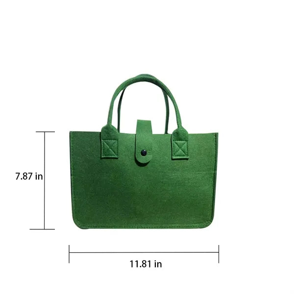 Large Capacity Felt Durable Shopping Storage Bag