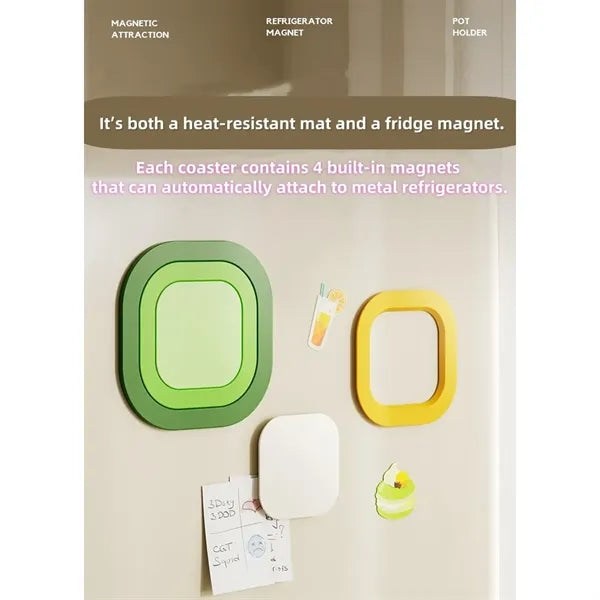 Three-In-One Magnetic Insulation Pad Anti-scalding Table Mat