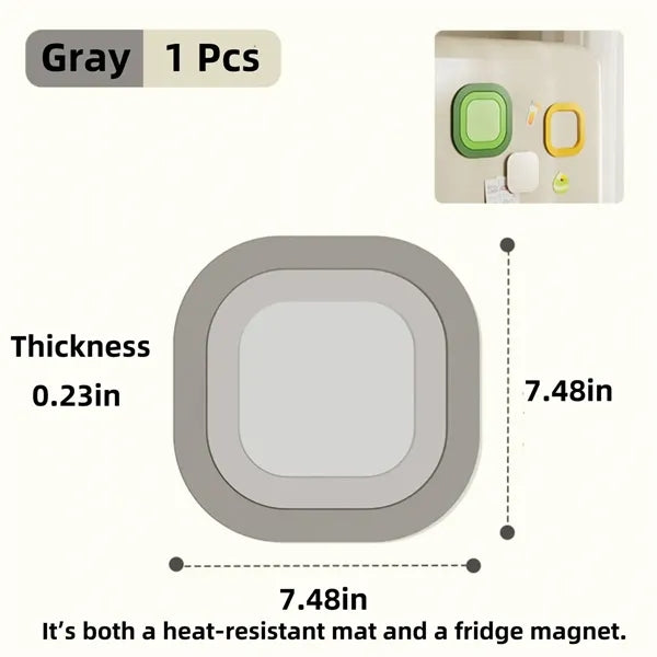 Three-In-One Magnetic Insulation Pad Anti-scalding Table Mat