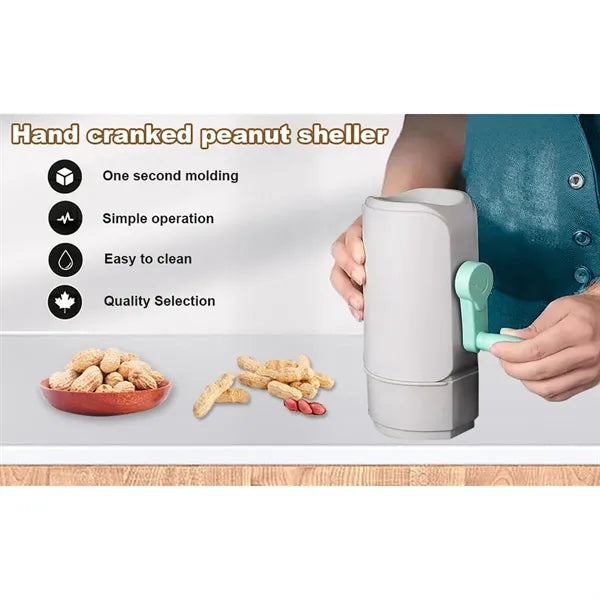 Quick Sheller PP Hand-cranked Safe Peanut Shelling Machine