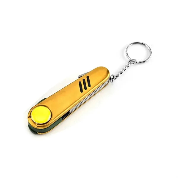 Golf Multi-function Knife Stainless Steel Keychain