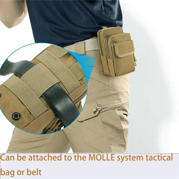 Outdoor Multifunctional Oxford Cloth Tactical Waist Bag