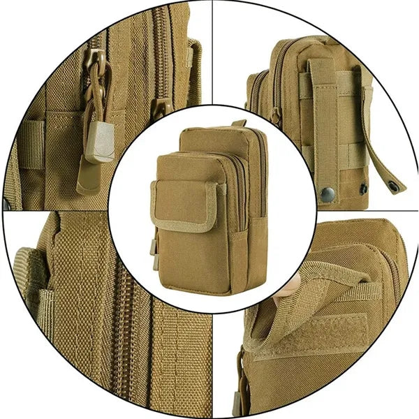 Outdoor Multifunctional Oxford Cloth Tactical Waist Bag
