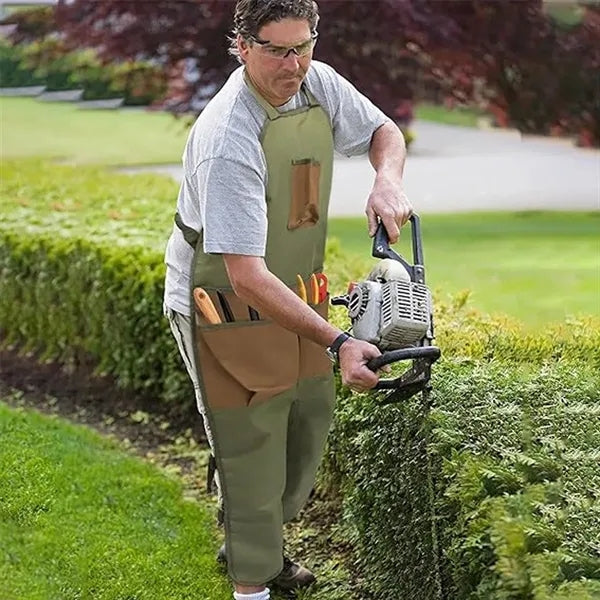 Gardening Multi-Pocket Oxford Cloth Extended Garden Apron