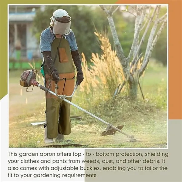 Gardening Multi-Pocket Oxford Cloth Extended Garden Apron