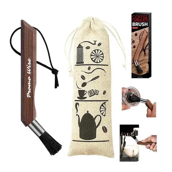 Crank Walnut Bristle Grinder Cleaning Brush