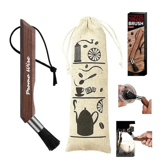 Crank Walnut Bristle Grinder Cleaning Brush