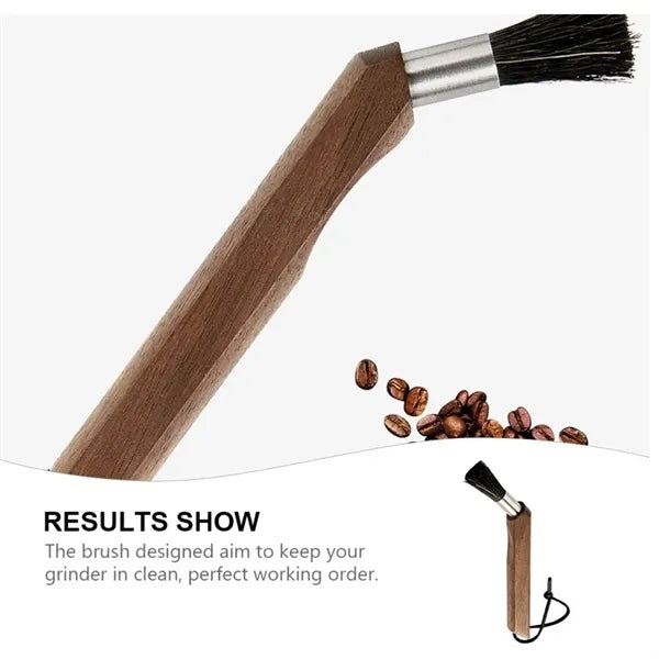 Crank Walnut Bristle Grinder Cleaning Brush