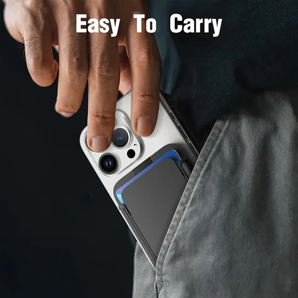 Durable Magnetic Mobile Phone Anti-Fall Card Holder