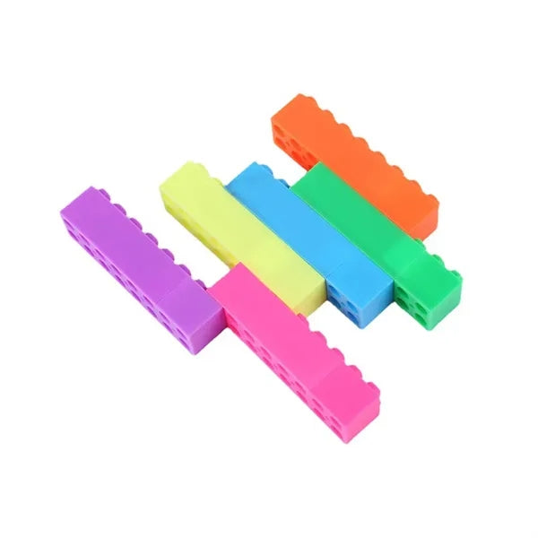 Creative Building Block Fluorescent Pen Watercolor Marker