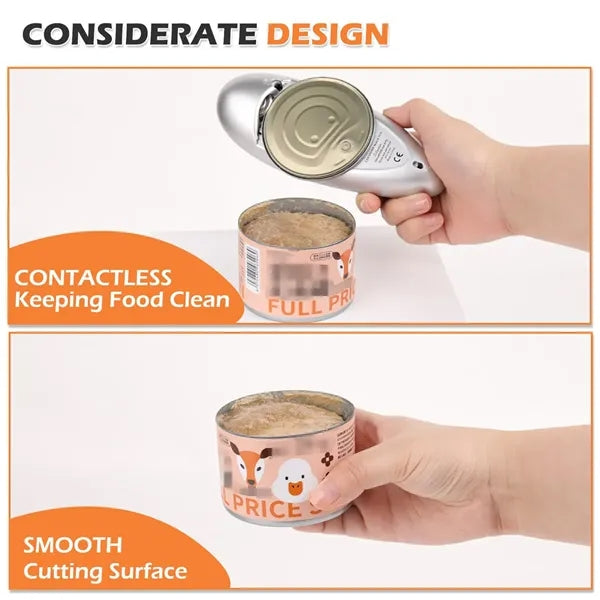 Electric Oval Durable Safety Automatic Can Opener