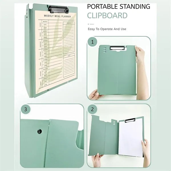 Multifunctional Vertical Thick Waterproof Secretary Folder