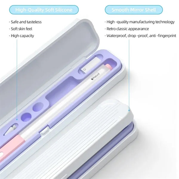 Shock-Absorbing Capacitive Anti-Drop Stylus Pen Case