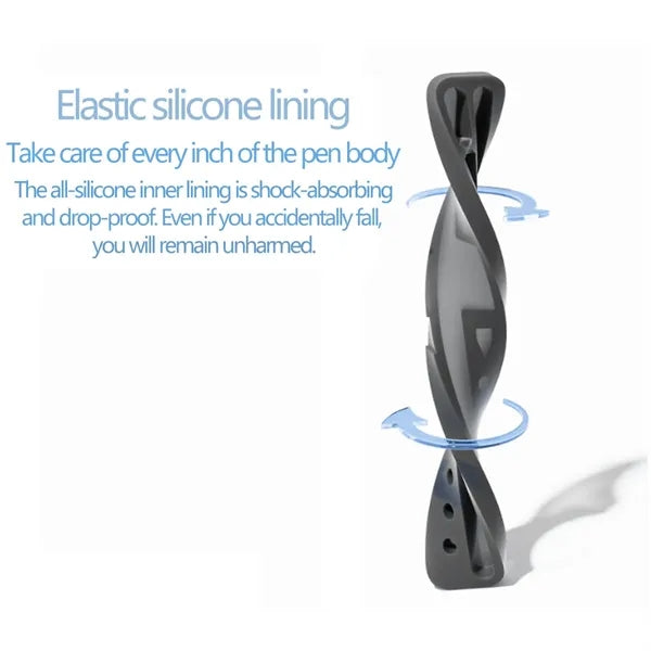 Shock-Absorbing Capacitive Anti-Drop Stylus Pen Case