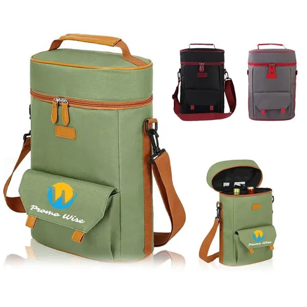 Durable Waterproof Refrigerated Insulated Portable Wine Bag