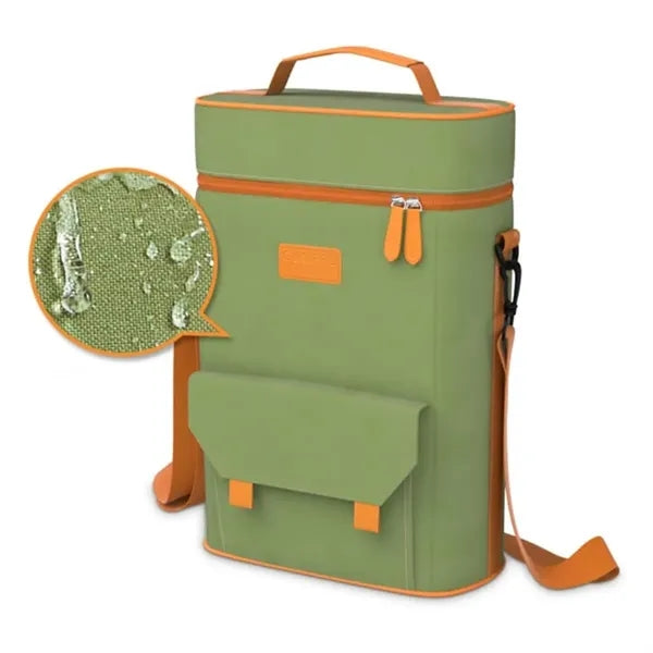 Durable Waterproof Refrigerated Insulated Portable Wine Bag