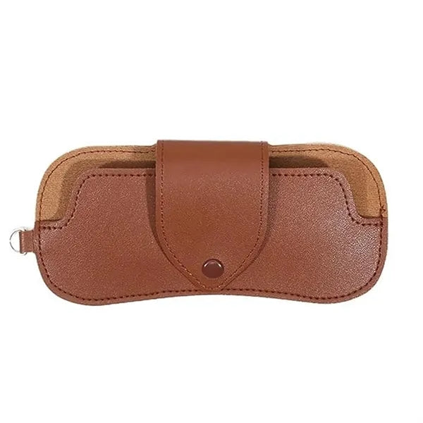 Adjustable Lanyard Fashion Leather Glasses Storage Bag