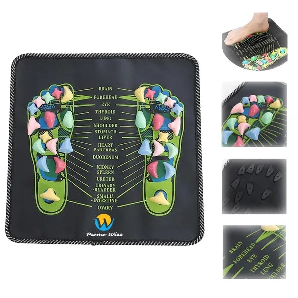 Colorful Convenient Cobblestone Foot Massage Mat