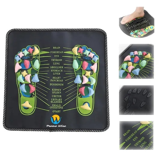 Colorful Convenient Cobblestone Foot Massage Mat