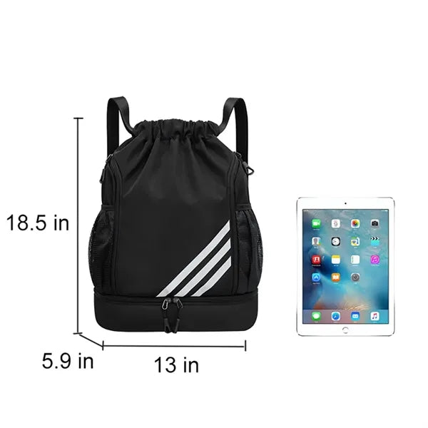 Drawstring Backpack Folding Sports Basketball bag