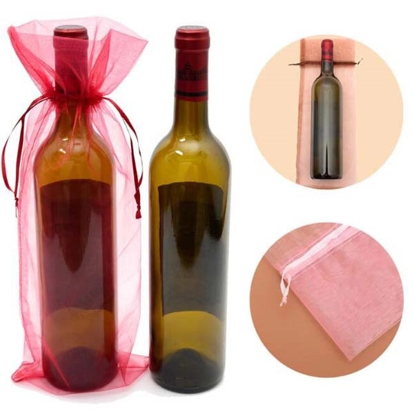 Organza Wine Bottle Bag