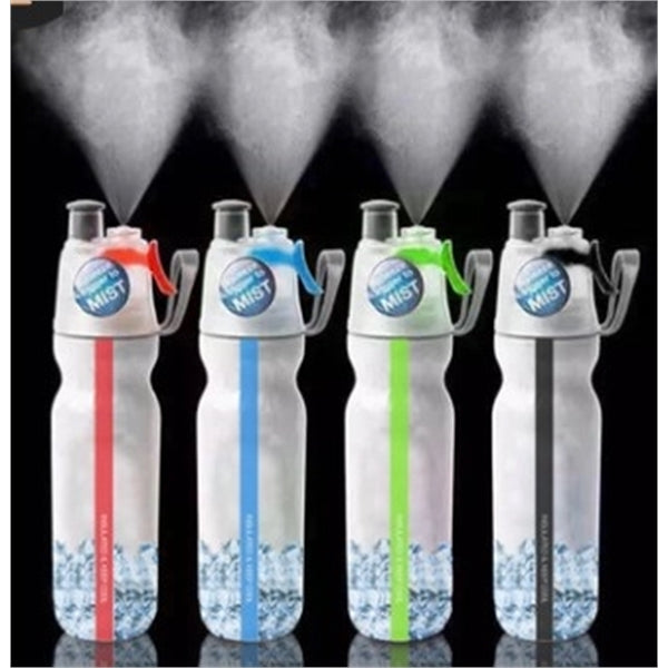 Stay cool and spray Sport Bottle