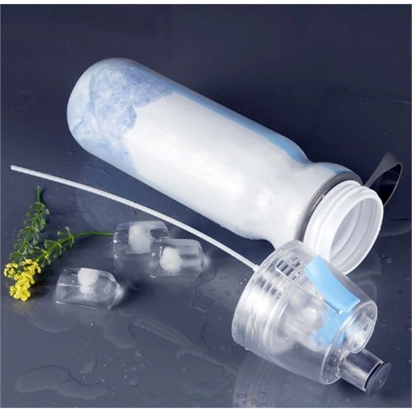 Stay cool and spray Sport Bottle